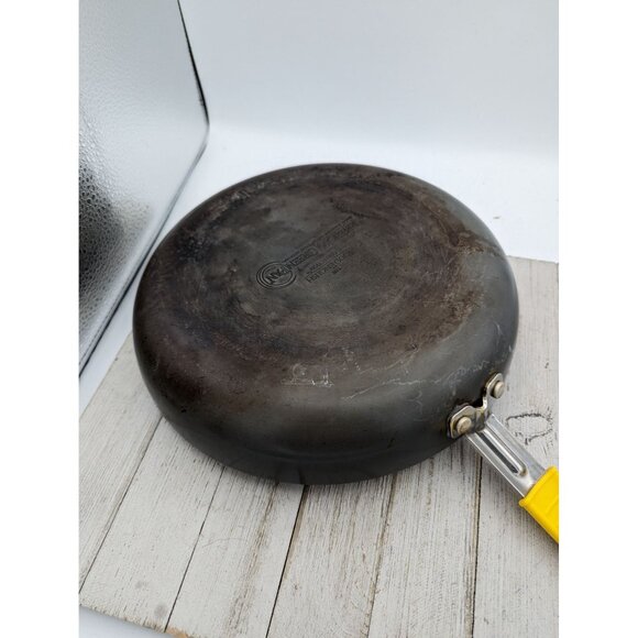 Todd English Limited Collection Green Pan 11" Frying Pan Skillet Lid Yellow - Picture 10 of 11